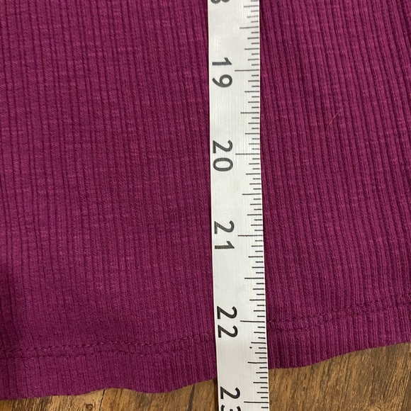 Old Navy Long Sleeve Cinched Front Rib Knit Shirt Size Large - Picture 9 of 9